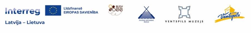 interreg ES busy bee Piejūras BM Ventspils muzejs un ventspils sponsora logo