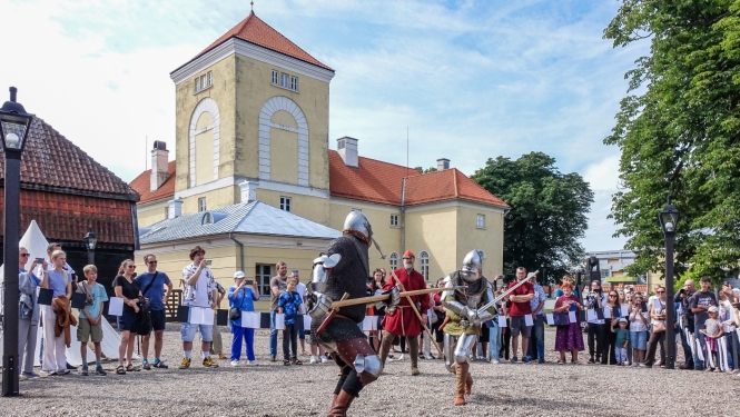 RODENPOYS  bruņinieku cīņu demonstrācija