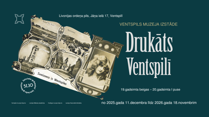 Izstāde "Drukāts Ventspilī"
