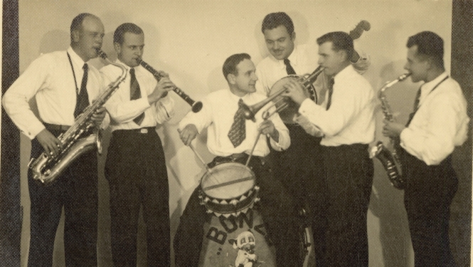 Ventspils džezbenda grupa “Bonzo”, 1930. gadi