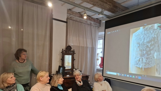 Īru mežģīņu tamborēšanas meistarklase
