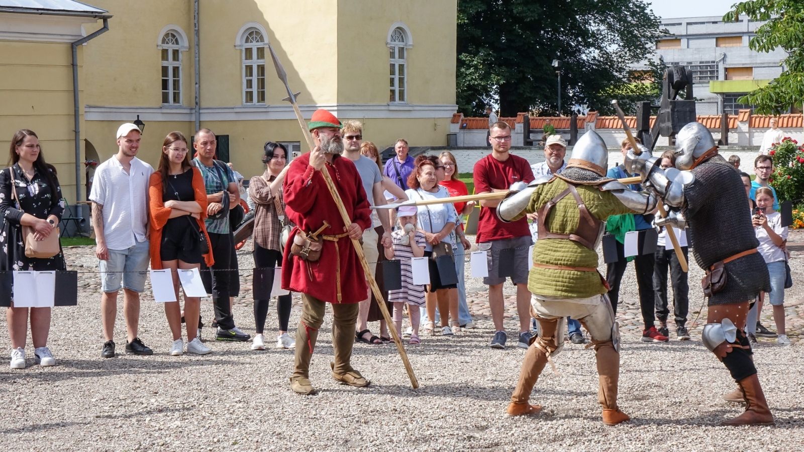 RODENPOYS  bruņinieku cīņu demonstrācija
