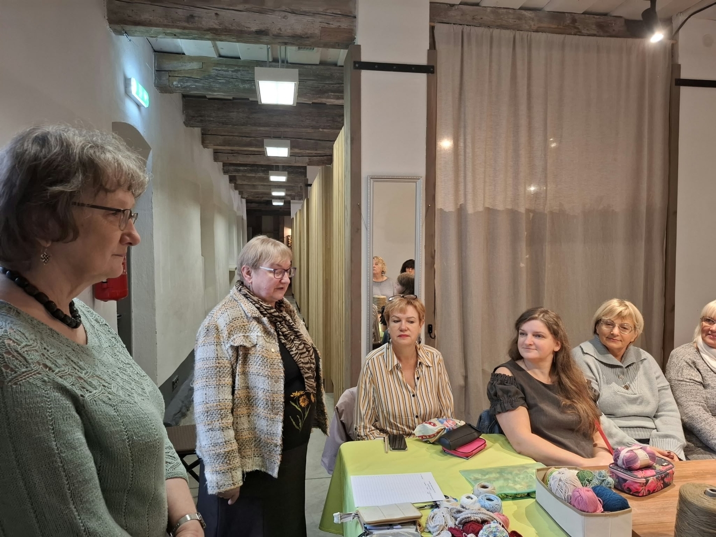 Īru mežģīņu tamborēšanas meistarklase