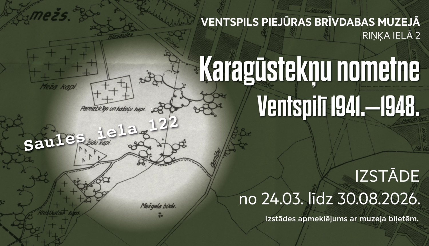 Izstāde "Karagūstekņu nometne Ventspilī 1941.-1948."