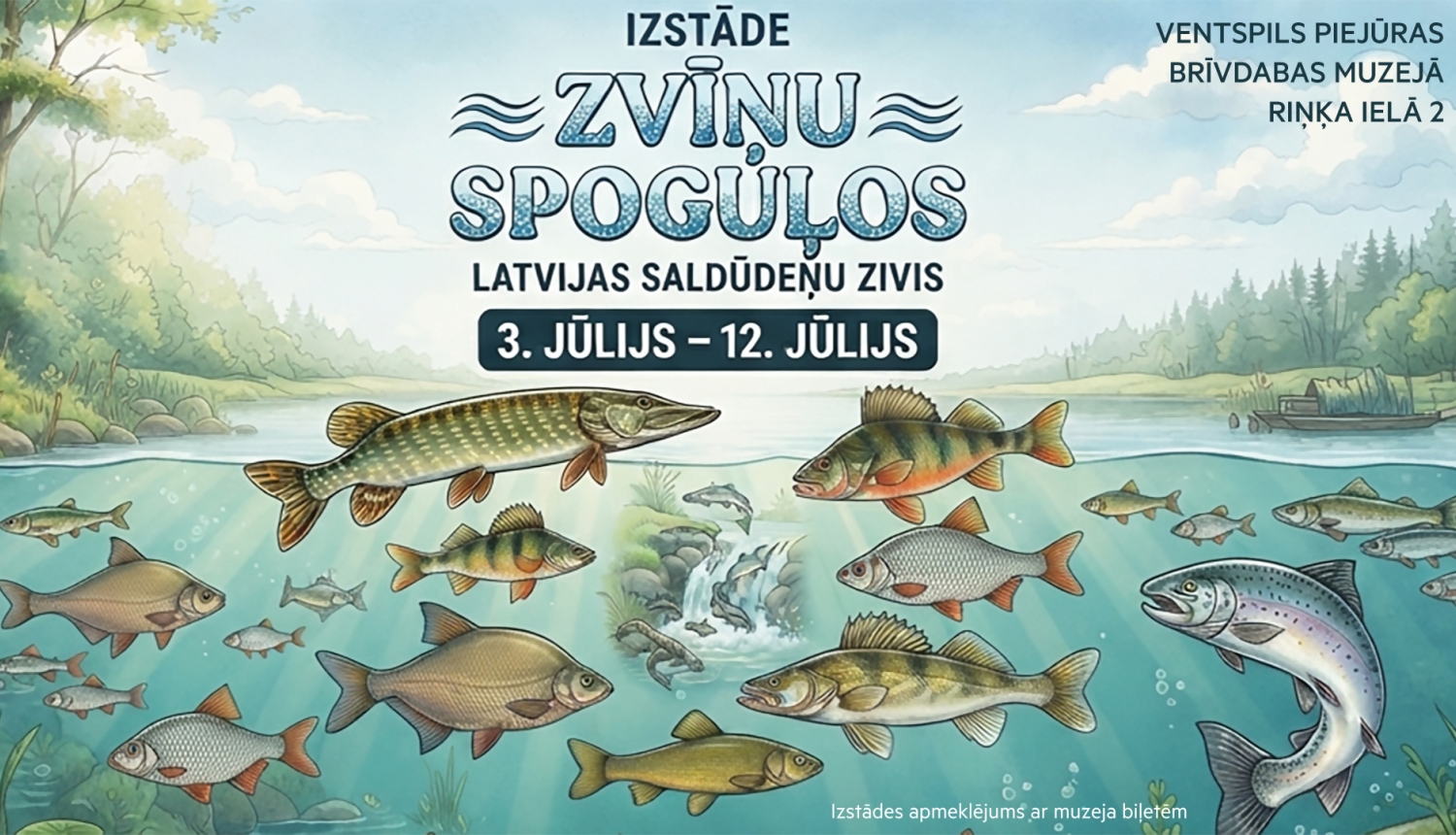 Izstāde Zvīņu spoguļos