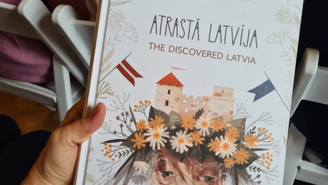 Grāmata - Līvu ceļā atrastā Latvija